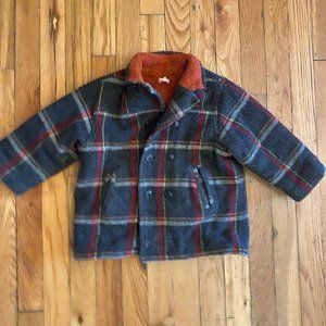 Kids Vintage Catimini Wool Coat - Size 3
